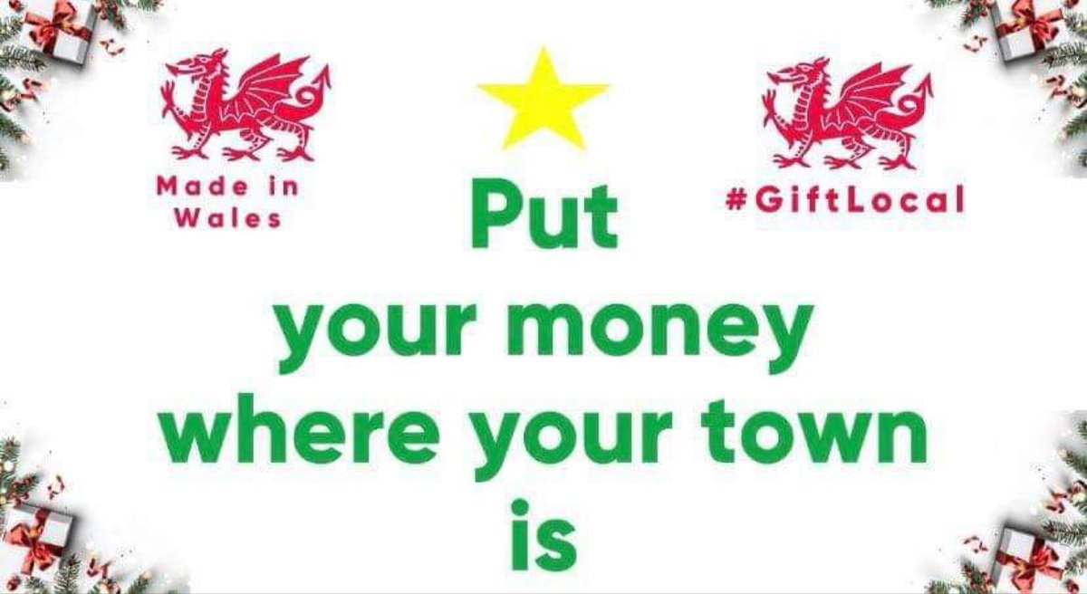 #madeinwales #giftlocal #SupportSmallBusinesses #supportlocalbusiness #supportlocal @GS10KSmallBiz @smallbizshoutUK @GoogleSmallBiz @SupportlocalBu2 @Shoutout_UK @TwitterBusiness @WalesOnline @LlanelliStand @LlanelliStar PLEASE RT! 🔁 🤞🏻 🎄