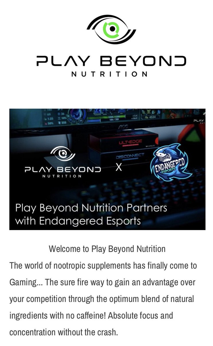 Check out <a href="/PlayBeyondN/">Play Beyond Nutrition</a> who will be at #gscon next august 2022 in #manchester check out their website and use code: gscon10 for 10% off their awesome products. #gamerstudio 
gscon.co.uk
