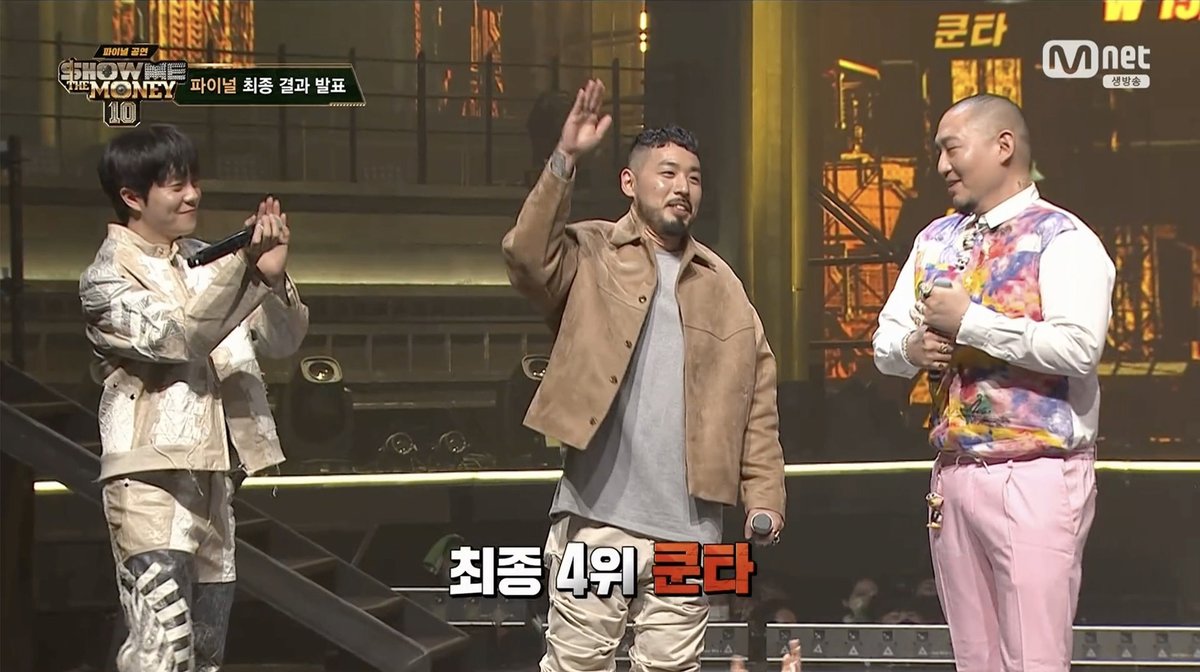 dropthekhhtea's tweet photo. [smtm10] finals: results

koonta comes in 4th place, be'o is in 3rd place

the smtm 10 winner and runner-up is between since and gwangil jo https://t.co/eNSJN4Fz3G