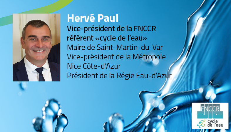 fnccr_eau's tweet photo. Hervé Paul, vice-président référent #eau de la @fnccr, est élu vice-président du Comité national de l'eau au titre du collège des #collectivités. 💧 https://t.co/rFfZygXABK