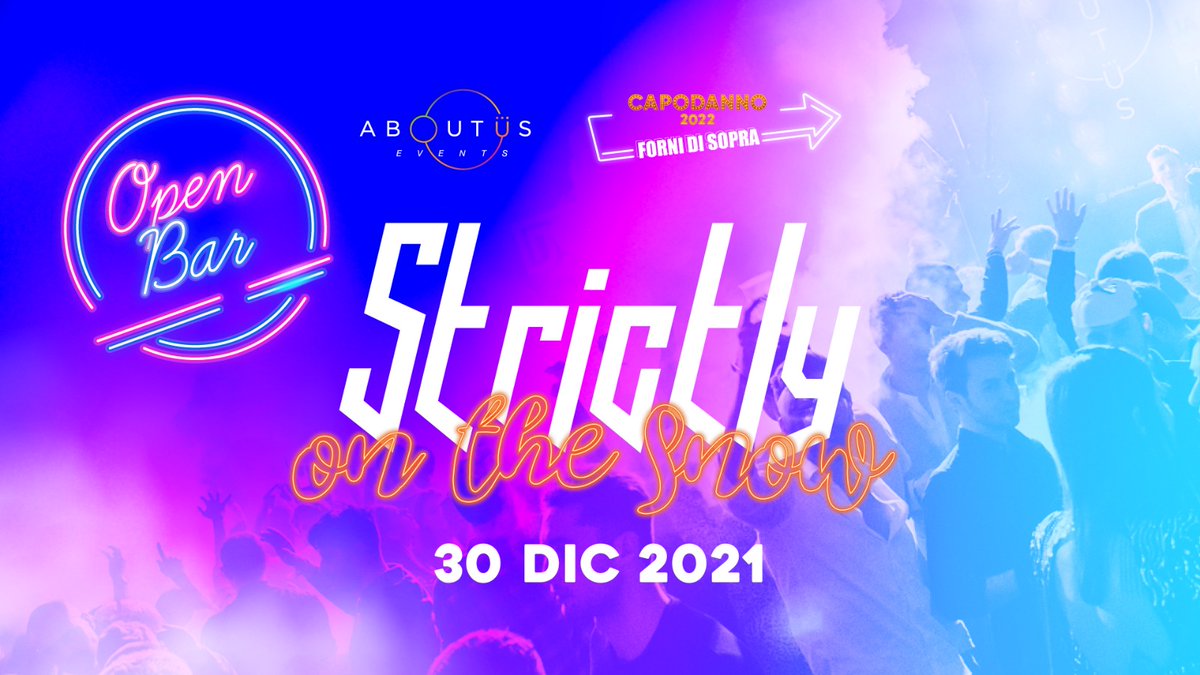 STRICTLYVENICE's tweet photo. SOLO PER I PARTECIPANTI DI #AboutUs CAPODANNO 2022

SABATO 30 DICEMBRE
FORNI DI SOPRA https://t.co/iYAA4WxlXY