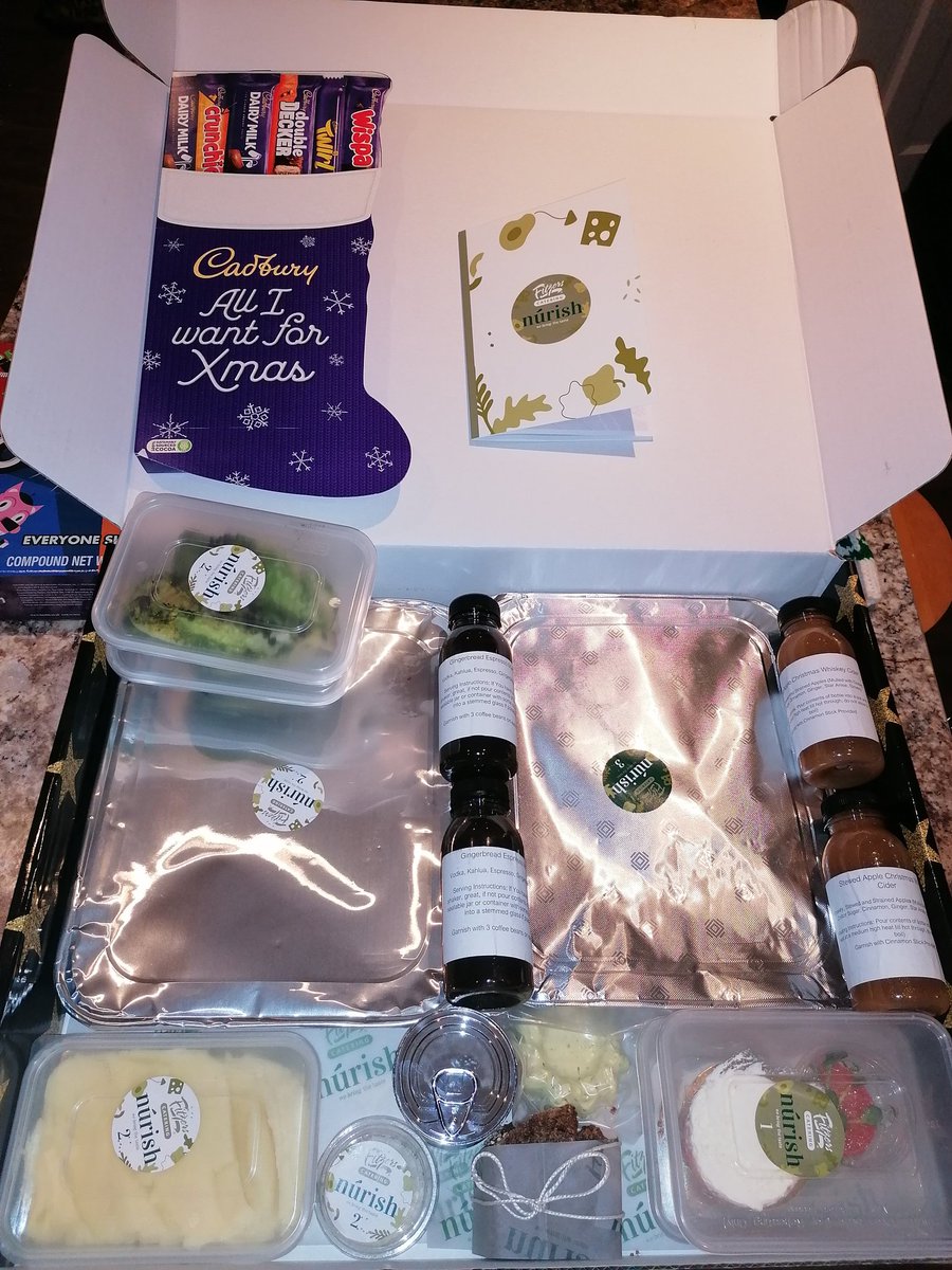 TheRealLankyOne's tweet photo. First day in @OvationIreland and we are dining "a la online" together #SocialDistancing thank you sooo much- feeling so welcome! #festivefeels #newrole @FitzersCatering https://t.co/ZQy04V5Bxl