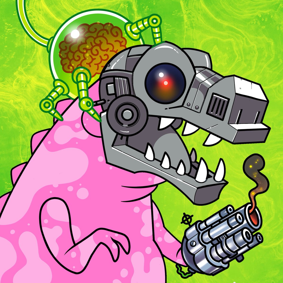 #Cannasaur minting Sunday @ 420pm PST. Part of our proceeds and resale is going to <a href="/lastprisonerprj/">Last Prisoner Project</a> and <a href="/redemptioncanna/">Redemption Cannabis</a> (non profits) to help with cannabis reform ! 

#NFT #CNFTCommunity #nfts #nftart #nftcollectors #NFTLAUNCH #NFTdrop #NFTdrops #cannabis #cannabisnft