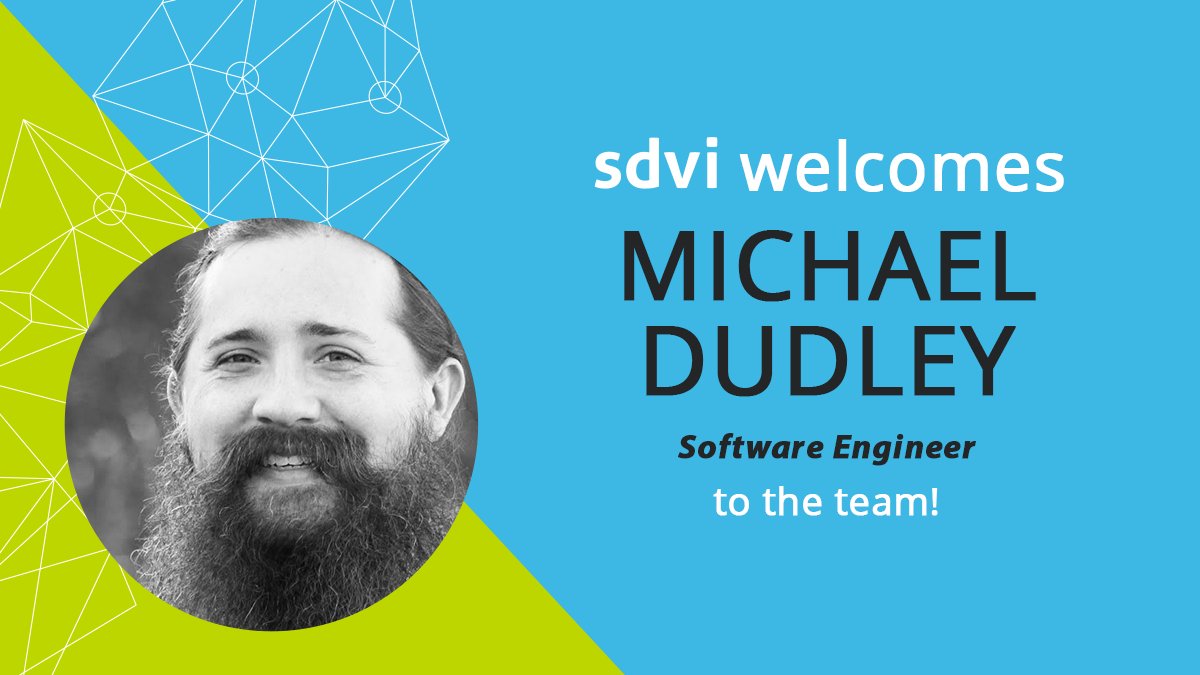 SDVICorp's tweet photo. Welcome, Michael Dudley! Michael has joined our engineers building the backend services that power our system and scale it for growth. This work is foundational in developing microservice-based systems that impact the way video and audio is prepared for today’s media platforms. https://t.co/YW7DrQhXES