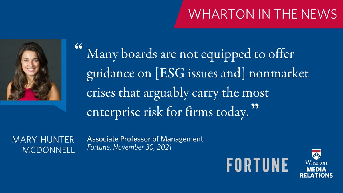 Wharton PR & News tweet media