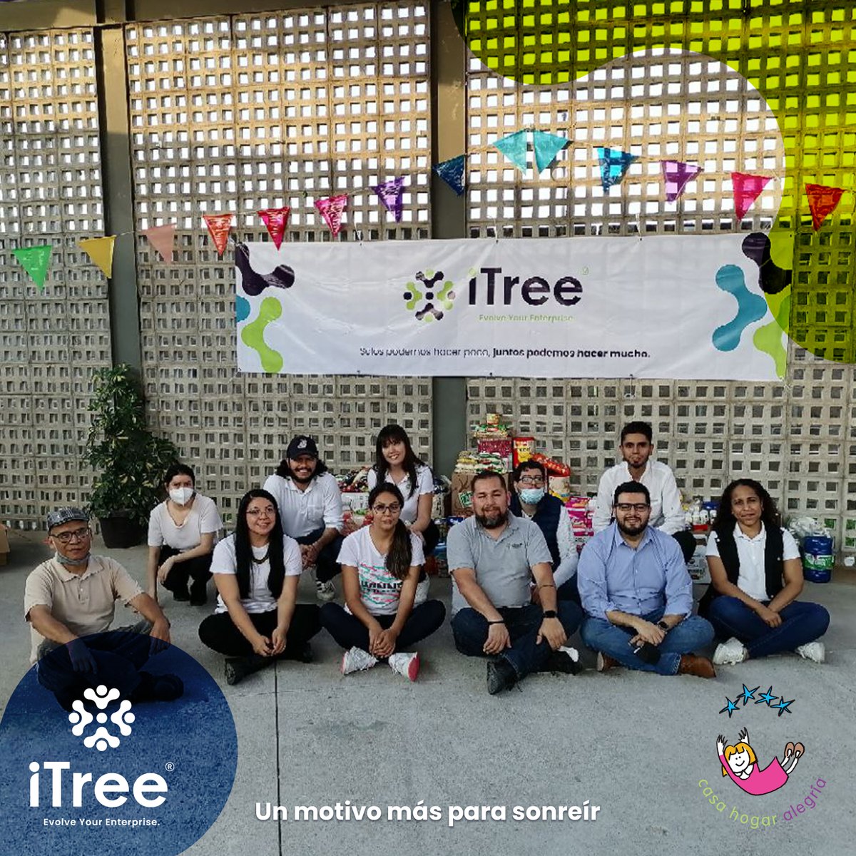 itree_mx's tweet photo. El pasado miércoles 01 de diciembre todo el equipo de #iTreeMéxico pasamos una magnífica tarde de #Kermes. 
Como empresa nos unimos como donadores y amigos de #CasaHogarAlegríaGDL 🤗👧👩👩‍👧‍👧

#YoApoyoCHA #TeamiTreeMéxico #FamiliaiTreeMéxico #EvolveYourEnterprise #SomosiTreeMéxico https://t.co/paFlbKP4cU