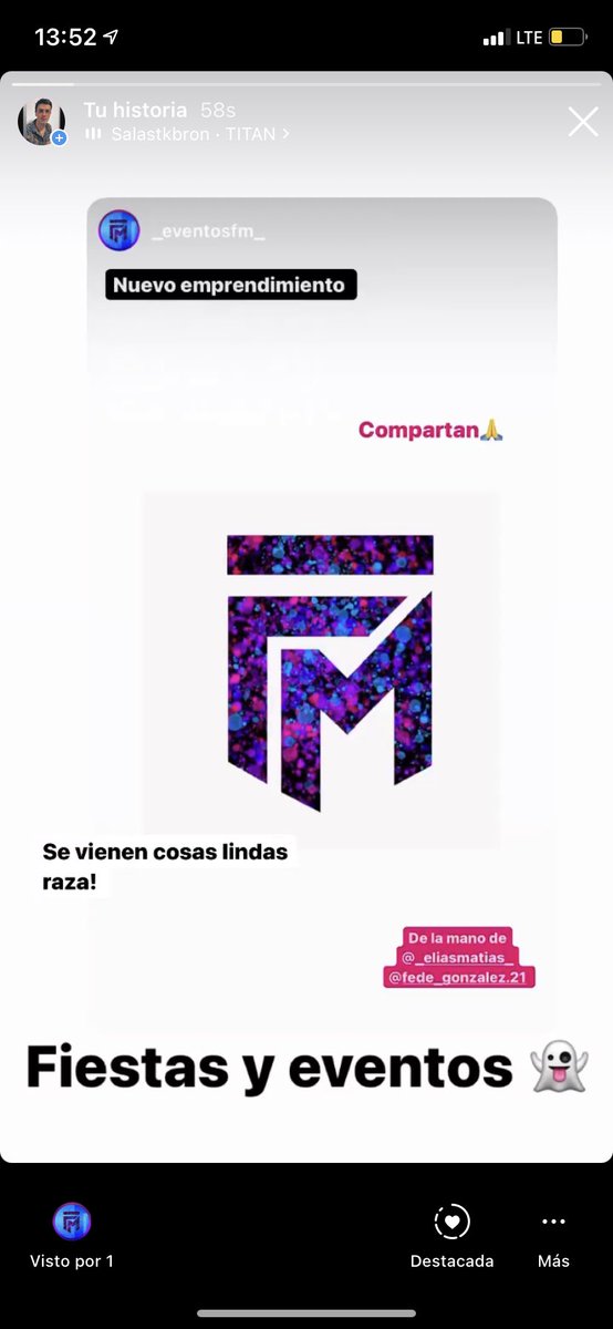 fedegonza1's tweet photo. Raza! Se vienen cosas lindas #FMeventos https://t.co/nu482yVQ1D