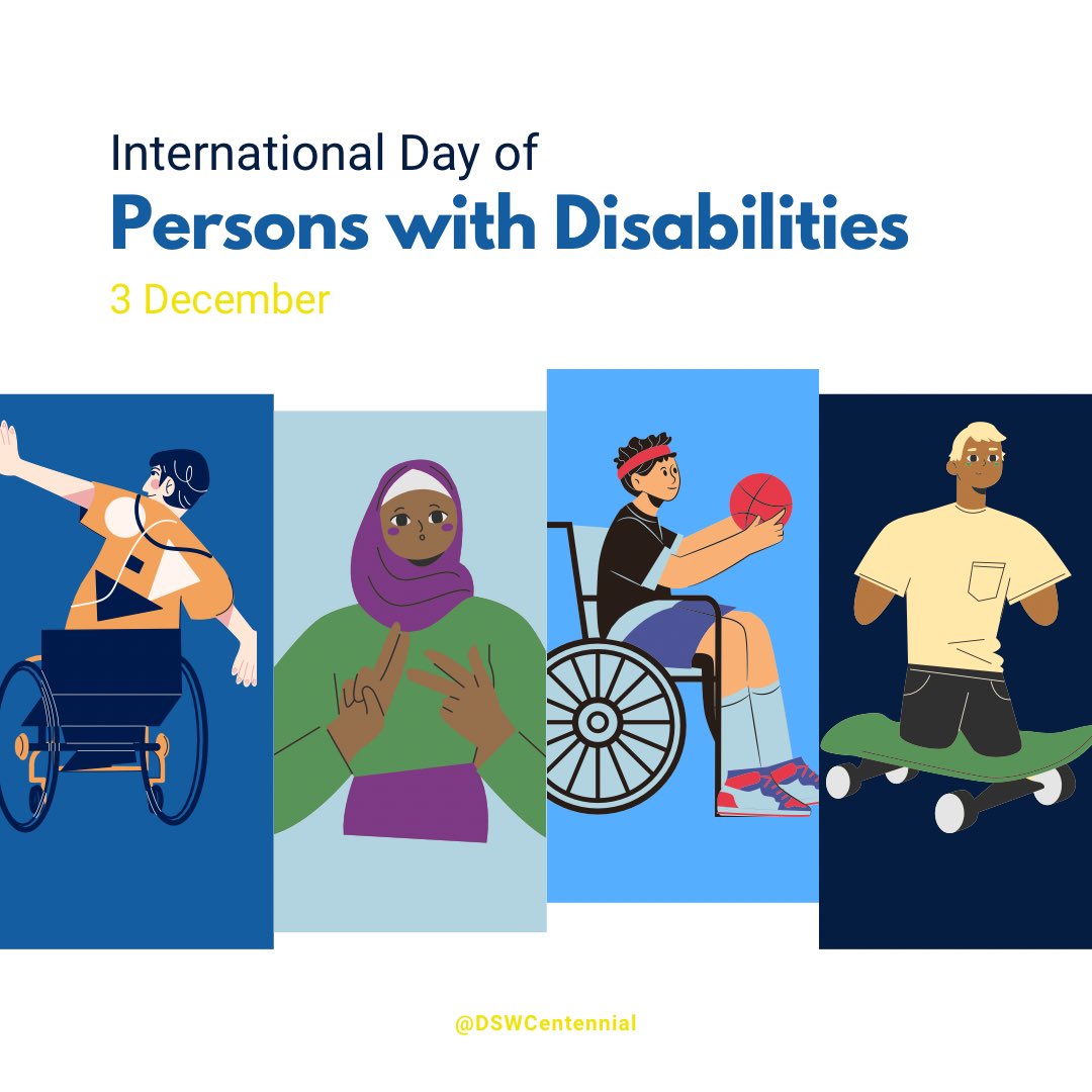 December 3rd is International Day of Persons with Disabilities; “an international observance promoted by the United Nations since 1992.” Let’s all take some time to reaffirm our commitment to increasing access to the good things in life for ALL!
#IDPD #DSW #SRV #ValuedSocialRoles