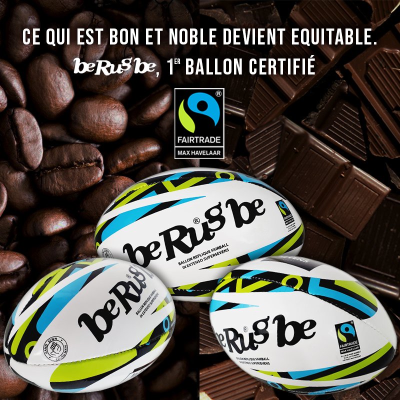 beRugbe's tweet photo. Choisir BeRugBe c'est aussi faire le choix d'une marque ethique et responsable ! 
🌍 🌱🏉 

@MaxHavelaarFr
#soisrugby #fairtrade #maxhavelaar #rse https://t.co/Fxtpa7uKhk