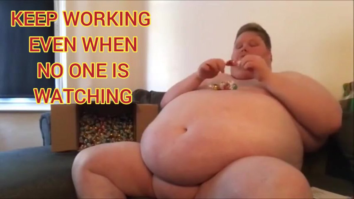 #gainer #porker #fatass #giveupgivein #eatmore #slob
