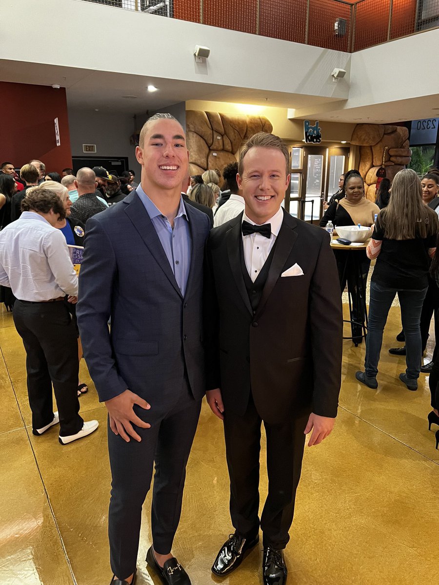 It was great to meet and catch up w/ players that I’ve been a fan of all year. Congrats <a href="/KingSutton7/">Lucky Sutton</a>. Can’t wait to catch <a href="/TreyWhite28/">Trey White</a> on the Mesa next fall. <a href="/Hino_2003/">Isaiah Hinojosa</a> was a terror in trenches. <a href="/Makai_21_Smith/">Makai Smith</a> is a smooth criminal on the field. <a href="/TheZackMarsh/">Zack Marshall</a> is the real deal!