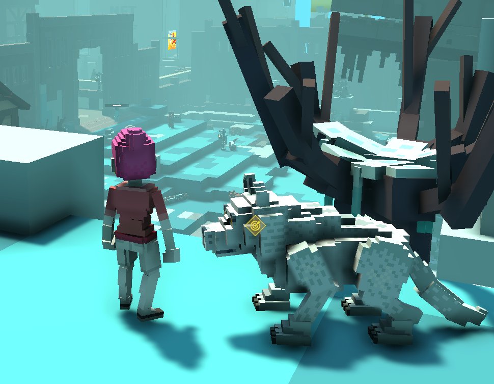 luissierra566's tweet photo. @TheSandboxGame with a wolf https://t.co/BSrZVa283u