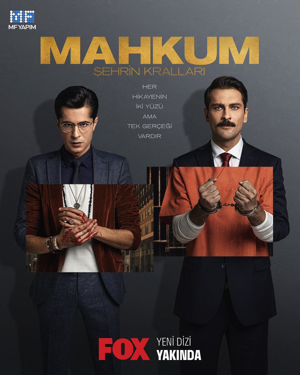 nowtvturkiye's tweet photo. Herkesin merakla beklediği #Mahkum’un afişi yayında, yakında FOX’ta! 🤩 @mahkumdizifox https://t.co/VXmwv6iv0b