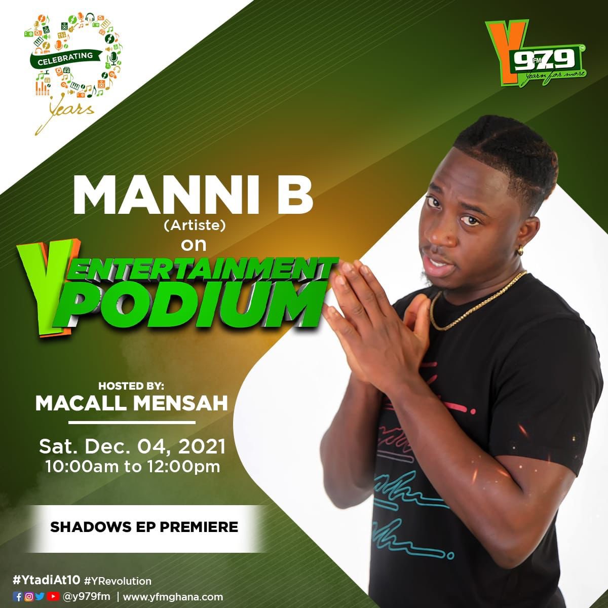Manni_Bofficial's tweet photo. Exclusive Premiere of #ShadowsEP on @Y979FM tomorrow @10:00 GMT https://t.co/TTywvCKf1I