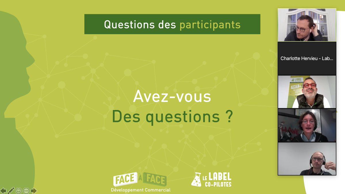 labelcopilotes's tweet photo. Un grand merci à Delphine Michard et Gregory Prouvost pour leur intervention lors de notre Club Experts📍

Au programme de ce nouveau Face à Face de rentrée : le développement commercial ! Plusieurs thématiques ont été traitées : le Marketing, la communication et la vente 👩🏾‍💻 https://t.co/m1xilBqTCb