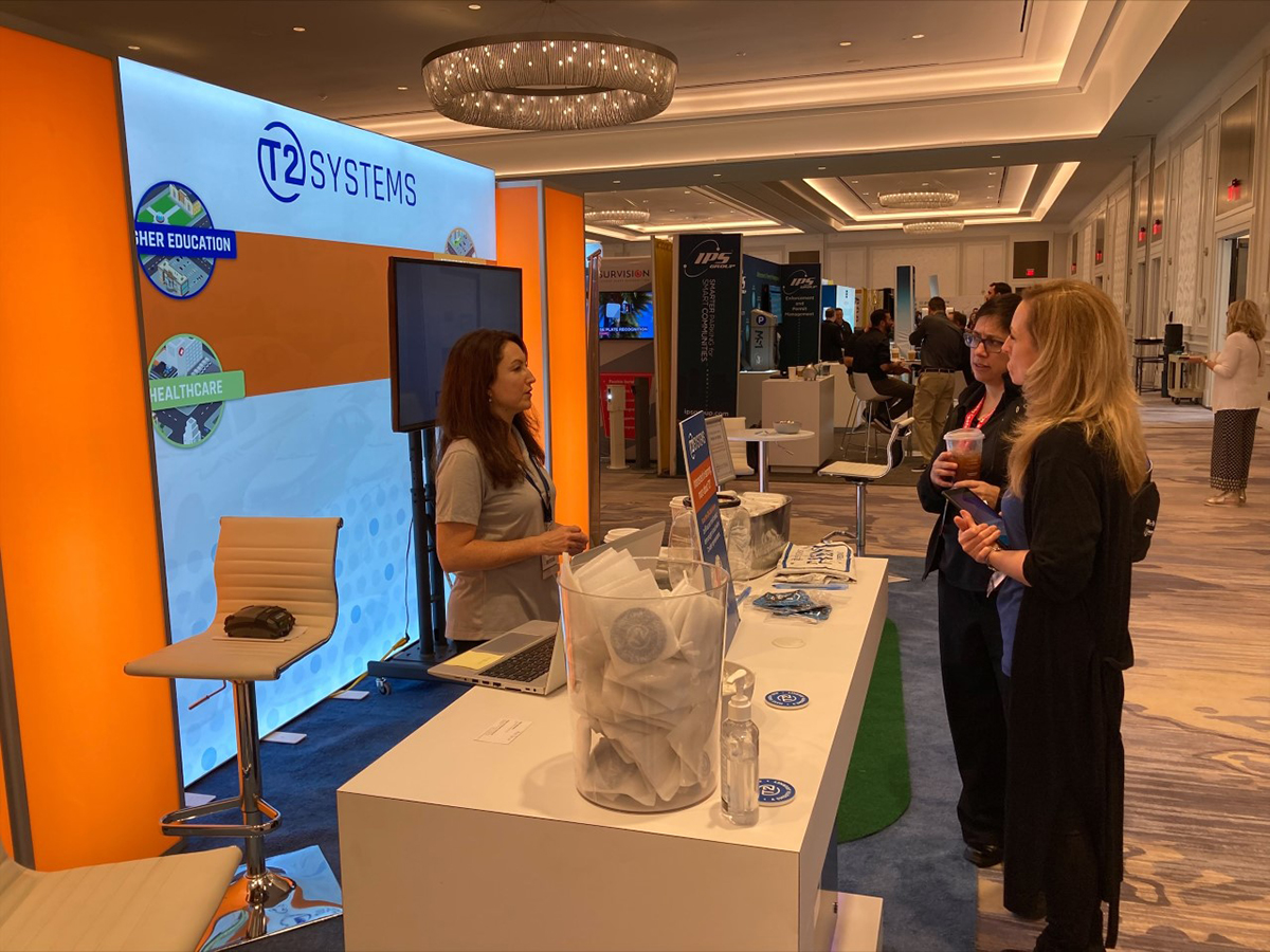 T2SystemsInc's tweet photo. That's a wrap on #IPMI2021! We had a great week in Tampa reconnecting with customers, meeting new faces, learning about the future of #parking and #mobility, and (of course) having a little fun.

Thanks to @IPMInow for putting on another excellent event! https://t.co/Q8FXtajhae