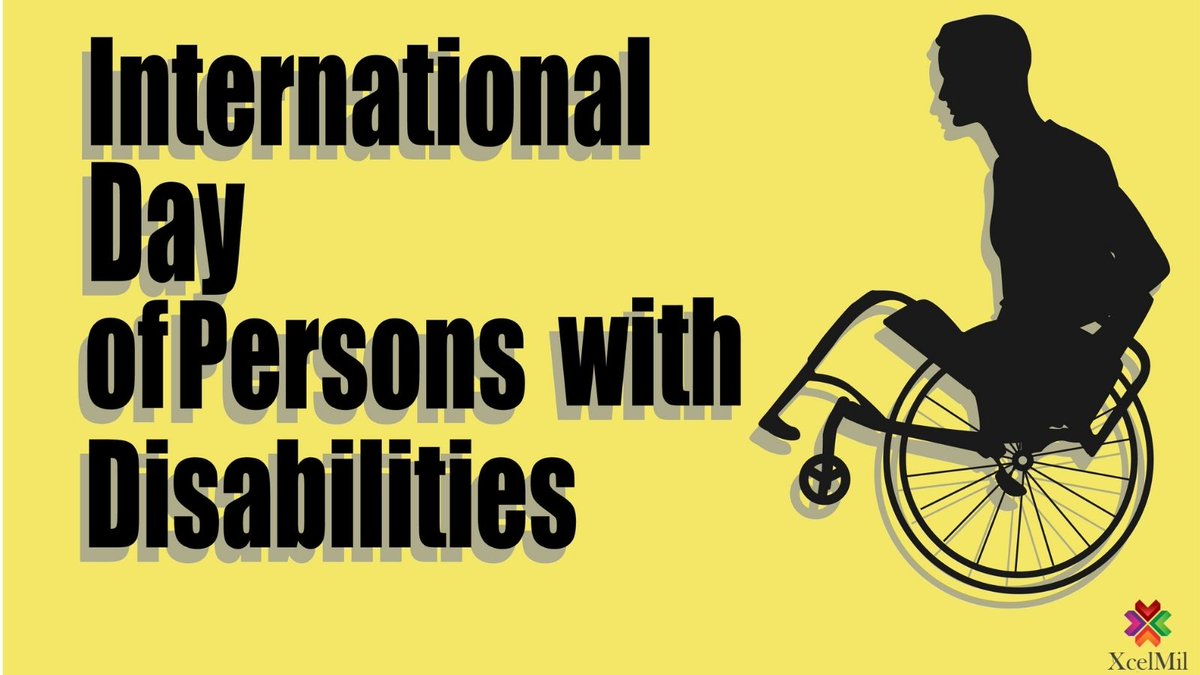 Today is International Day of Persons with Disabilities