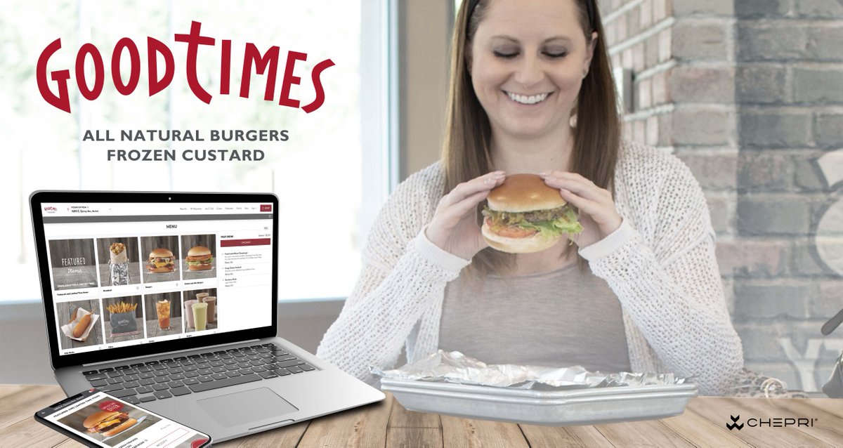 ChepriLLC's tweet photo. Congratulations to our client @EatGoodTimes for the launch of their new website, direct ordering, iOS and Android apps. Go to https://t.co/97OxM1o5Wn
Thanks to our partner @Olo.  #newclientlaunch #clientlaunch https://t.co/NY1YHVMdal