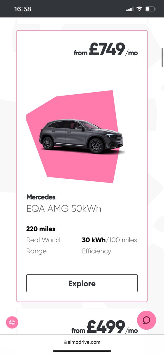 AlexDrElectron's tweet photo. When we thought that was it for the year… @elmodrive has on immediate delivery and subscription the new @MercedesBenz EQA, @KiaUK Niro (39 and 64kWh) and @NissanUK Leaf e+ 62kWh!! Merry Xmas and use my Referral ISB2GG for mutual £50 off!! Well done guys!! https://t.co/uyhZuKh17r