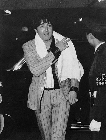 Paul McCartney in Japan — 1966.