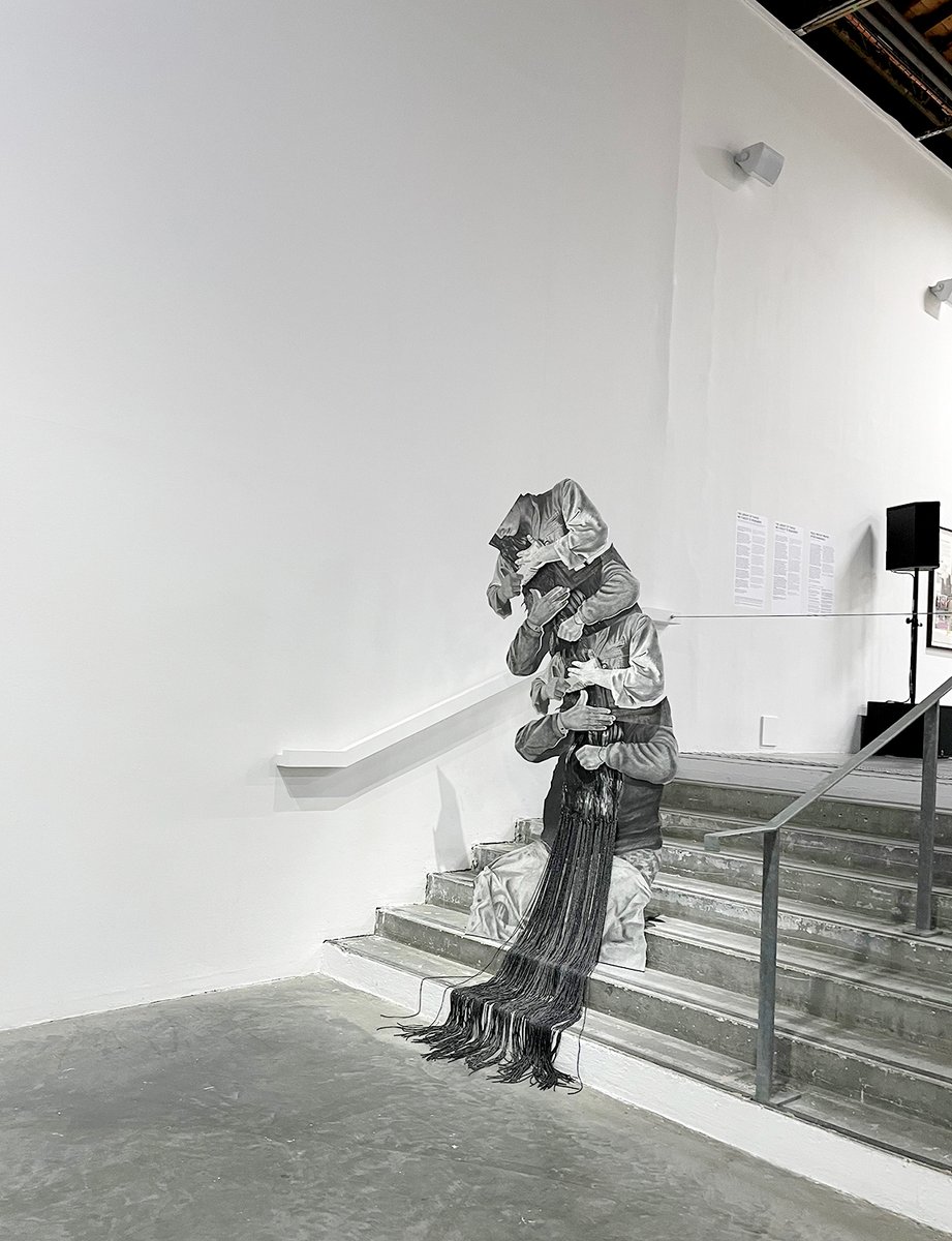 lezigno's tweet photo. Coup de🧡pour l'expo "Ubuntu, un rêve lucide" au Palais de Tokyo - avec l'artiste Daniel Otero Torres, que nous avions eu la chance d'accueillir en 2017 pour les Heureuses Coïncidences ! Courez vous y réchauffer le cœur, le corps et l'esprit dès ce WE (et jusqu'au 20/02/22) 😍 ! https://t.co/oV7GMUzN8b