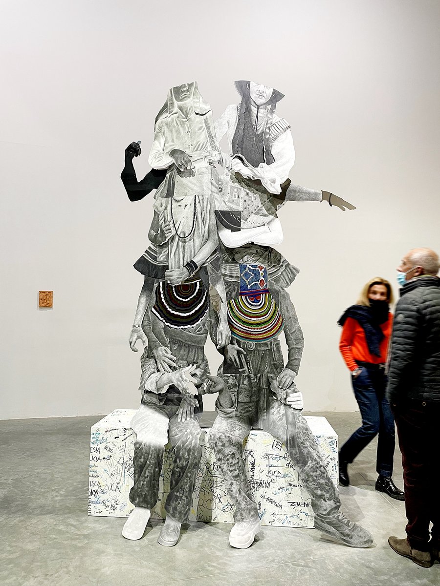 lezigno's tweet photo. Coup de🧡pour l'expo "Ubuntu, un rêve lucide" au Palais de Tokyo - avec l'artiste Daniel Otero Torres, que nous avions eu la chance d'accueillir en 2017 pour les Heureuses Coïncidences ! Courez vous y réchauffer le cœur, le corps et l'esprit dès ce WE (et jusqu'au 20/02/22) 😍 ! https://t.co/oV7GMUzN8b