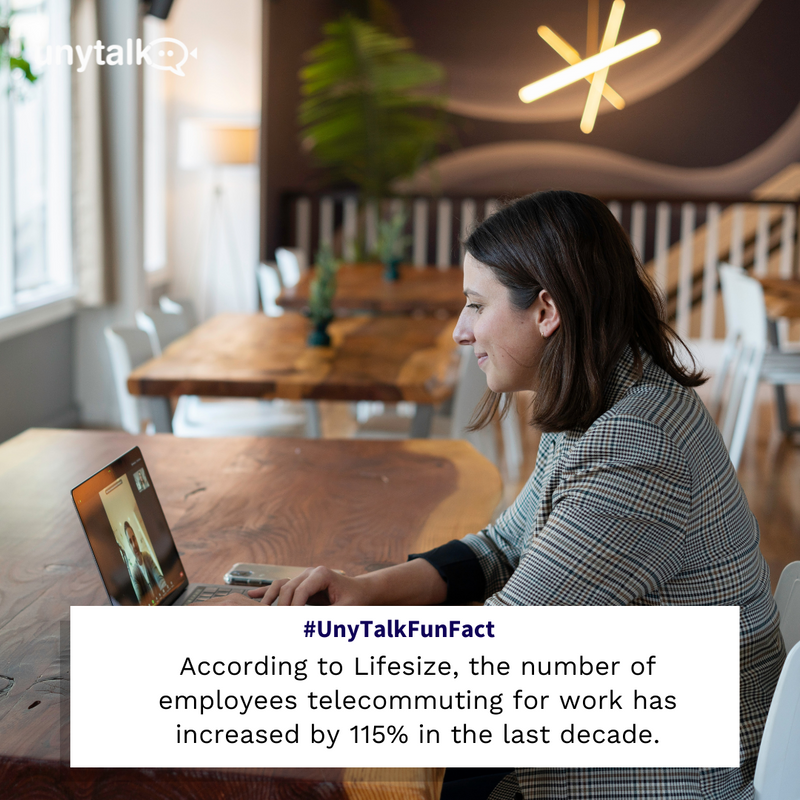 unytalklive's tweet photo. 📹 In actual life, a video conference looks like this:

As many as 63 percent of participants said they missed seeing their coworkers' faces while missing calls in terms of psychological impacts and advantages.

#Unytalk https://t.co/Ns1FscR2Dz