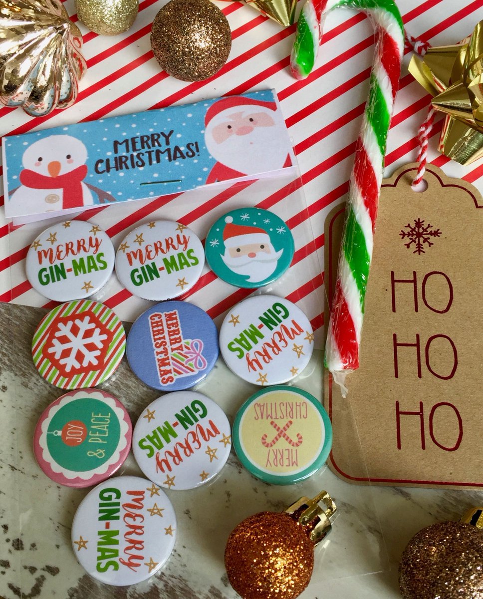 koolbadges's tweet image. Merry Gin-Mas - Our handmade badges make fab stocking fillers &amp;amp; spread a little festive cheer.  ❄️ ☃️ buff.ly/3lwYZAf #merrychristmas #christmas2020 #badges  #supporthandmade #merryginmas