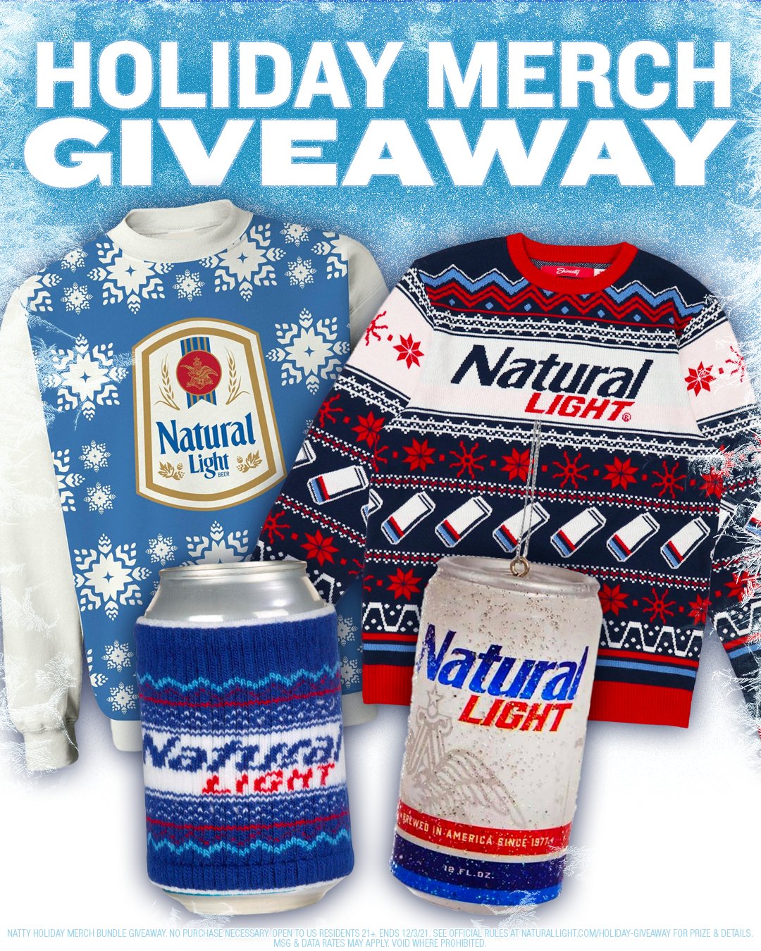 Natural light holiday sweater best sale