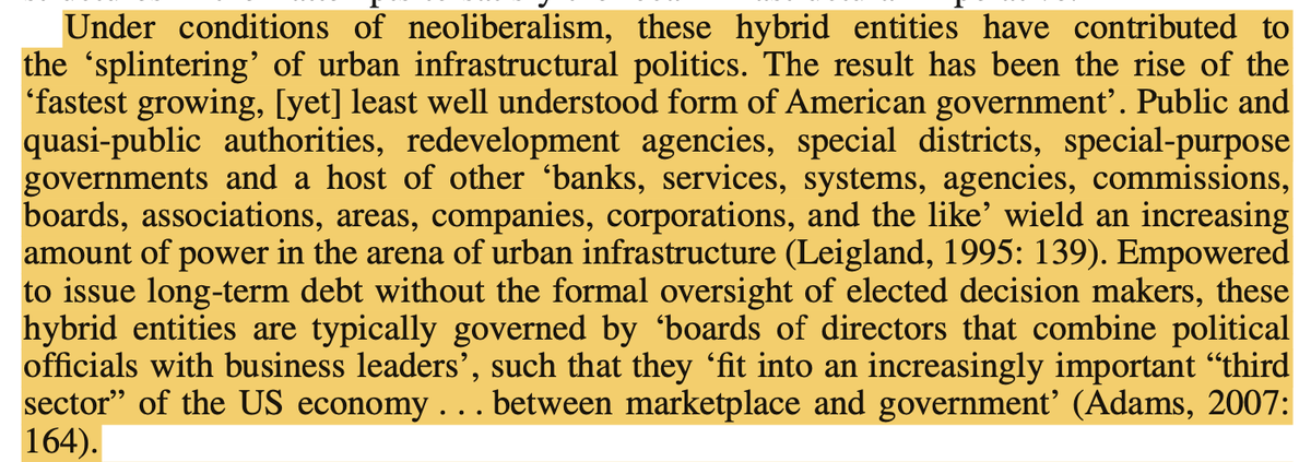 ka_hackett's tweet photo. 2/ The Trust (and NYCHA) are publicly-created agencies, but not simply “public” (or “private”). They are apart of what has been called the “third sector” - and fall somewhere between the market and government.
(Kirkpatrick and Smith, 2011). https://t.co/x3xgmtQi1m
