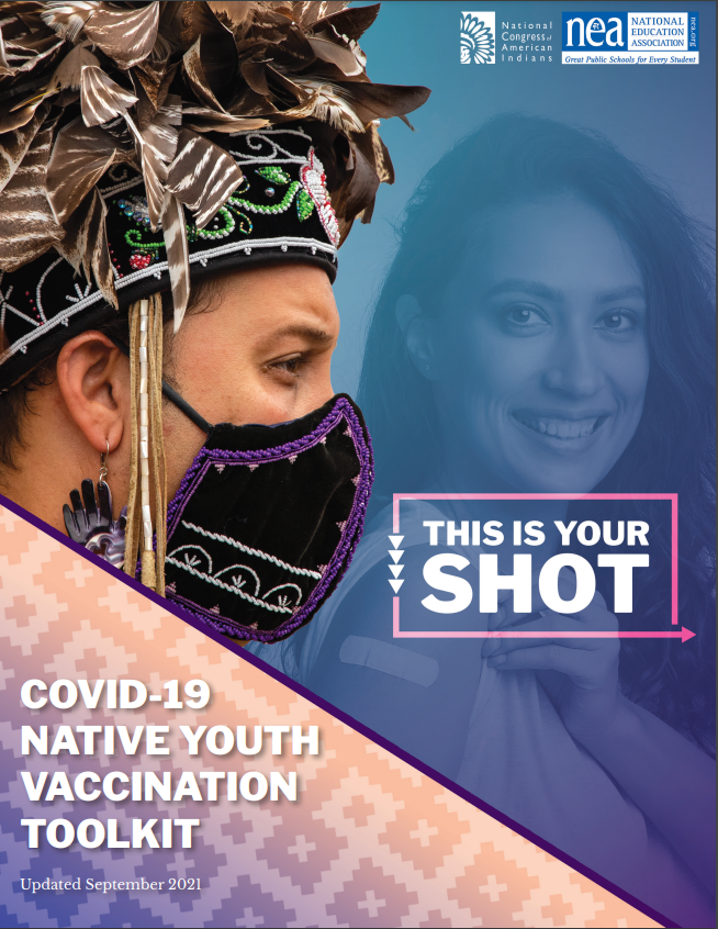 #ICYMI: <a href="/NCAI1944/">National Congress of American Indians</a> and <a href="/NEAToday/">NEA</a> developed the COVID-19 Native Youth Vaccination Toolkit using information gathered from <a href="/IHSgov/">Indian Health Service</a> and <a href="/CDCgov/">CDC</a> to provide American Indian and Alaska Natives access to factual information and resources. Read it here: bit.ly/3DmX2Nw