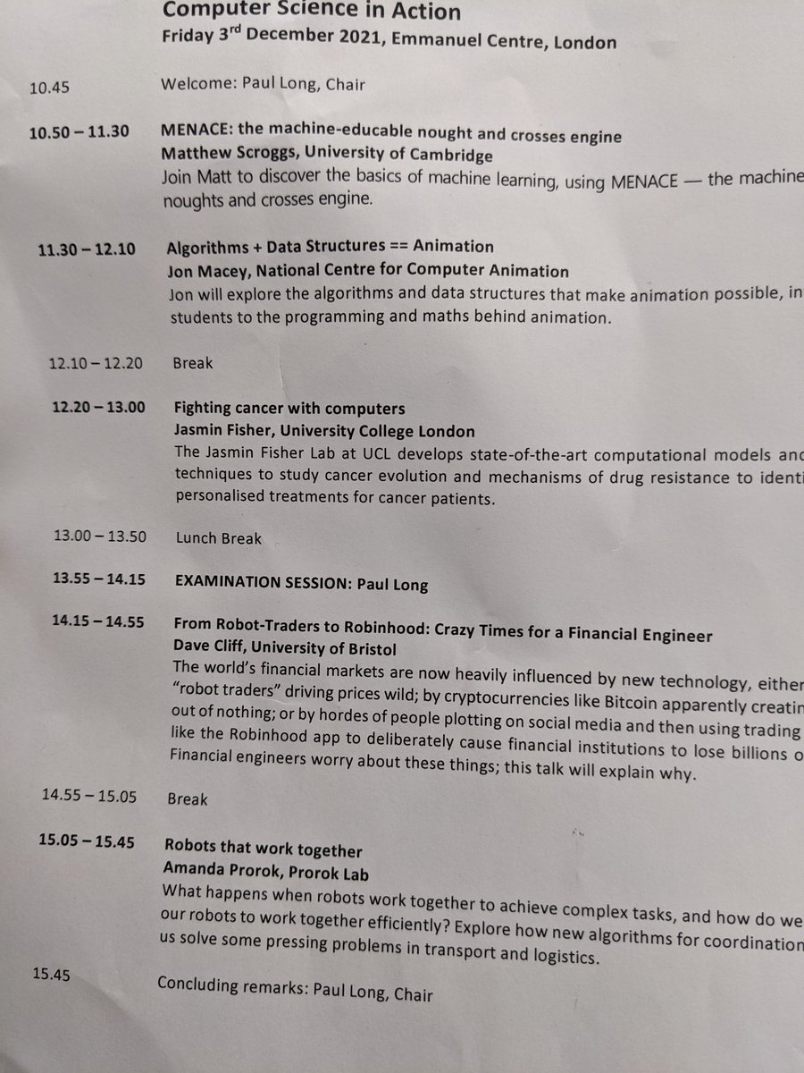 ictinfouk's tweet image. Well done to all the students today at @StEdmundsWare at the #ComputerScienceInAction conference online. Plenty to take in. Great speakers on excellent topics. 👍👏👏