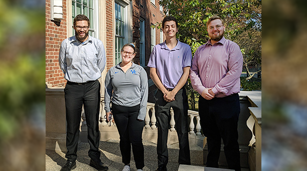 PEIKUK's tweet photo. Two @UK_ECE and PEIK undergraduate students, Hope Anderson and Steven Poore, have been each competitively awarded a @ieee_pes Plus Initiative Scholarship. Both students are advised by @DrDanMIonel and are in the SPARK Lab. 

Read the full story at https://t.co/Jaf8abeeRo https://t.co/pz7nFFY7LS