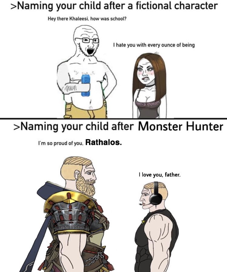 QuirklessStoner's tweet photo. I’m so proud
#MonsterHunter https://t.co/ZAwSY0BP9e