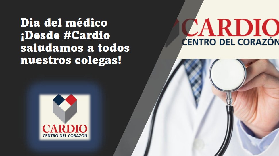 CARDIOCOR_SA's tweet photo. #cardioefemerides
📣¡Día del 👩‍⚕️🧑‍⚕️médico! Desde 💖#Cardio🏥 enviamos un afectuoso 🙌👏saludo a todos nuestros colegas que hoy 🎉🥂celebran
#centrodelcorazon #somosunequipo #DiaDelMedico #salud #corazon #heart #health #DoctorsDay2021 https://t.co/RH383NE4FR