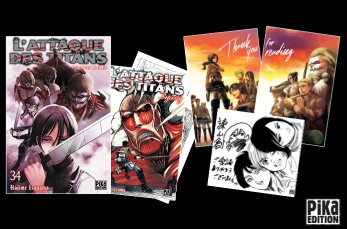 cass_snk's tweet photo. ✨ CONCOURS ✨

Pour les fêtes de fin d'année et vous remercier des 4.5k, je vous fait gagner un tome 34 en édition limitée d'SNK !

Il suffi de rt + follow 🥰

Bonne chance les amis ❤ https://t.co/86WuF3gsAg