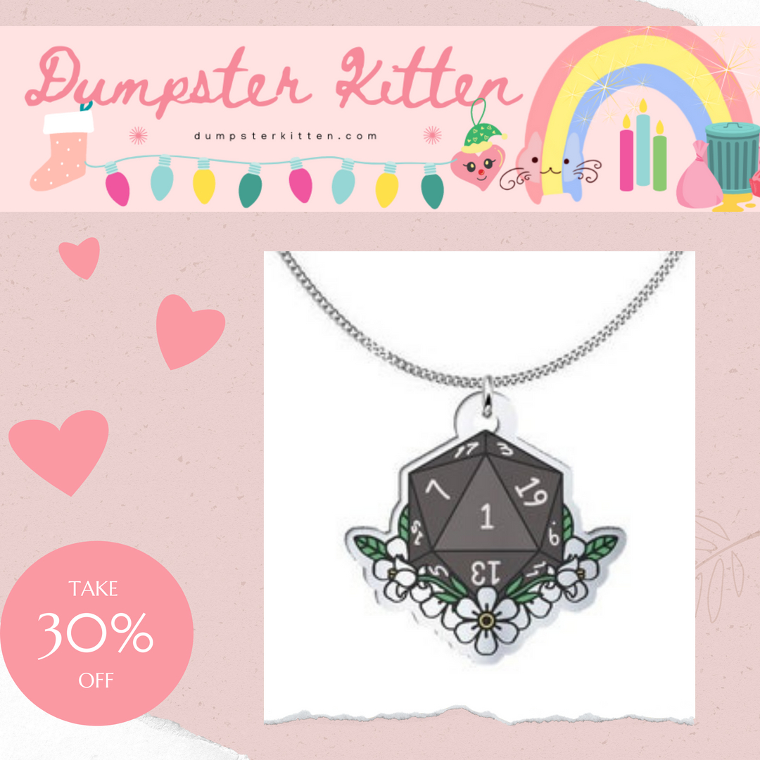 Everything in the shop is 30% off + free shipping until it sells out, or December 1st. XOXOXO

#dumpsterkittens #necklace #etsyshops #necklaceoftheday #socute #blackfriday #cybermonday #cutegifts #aestheticnecklace #drip #trashy #bestiegifts #garbage #smallbusinesssunday #shopsma