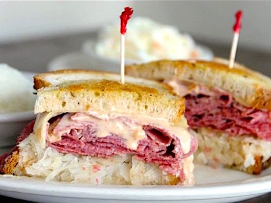 cindisdeli's tweet photo. We know how much you all love our Reuben, and it's obvious why. This delicious sandwich is served on rye and filled with corned beef, sauerkraut, and melted swiss cheese. If you haven't tried it yet, what're you waiting for? 🤔 🥪 https://t.co/BRnirOvIkJ