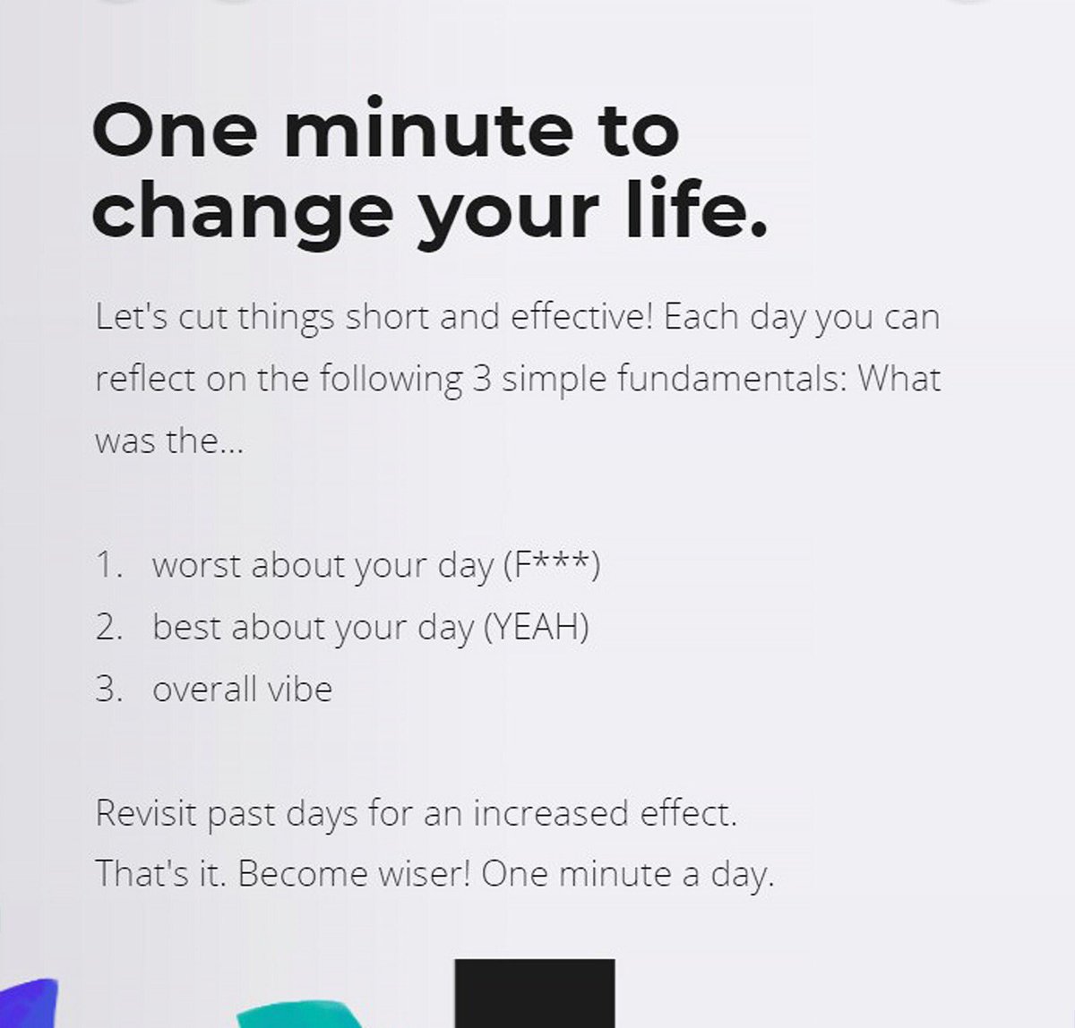 I AM LOOKING FOR YOU! Yes, you :) If you want to give the quickest mindfulness routine a shot at changing your life day by day without any Schnickschnack. If you want to help as a beta tester without any obligations: let me know. Retweeting this post would be am-azing ❤️#freeapp