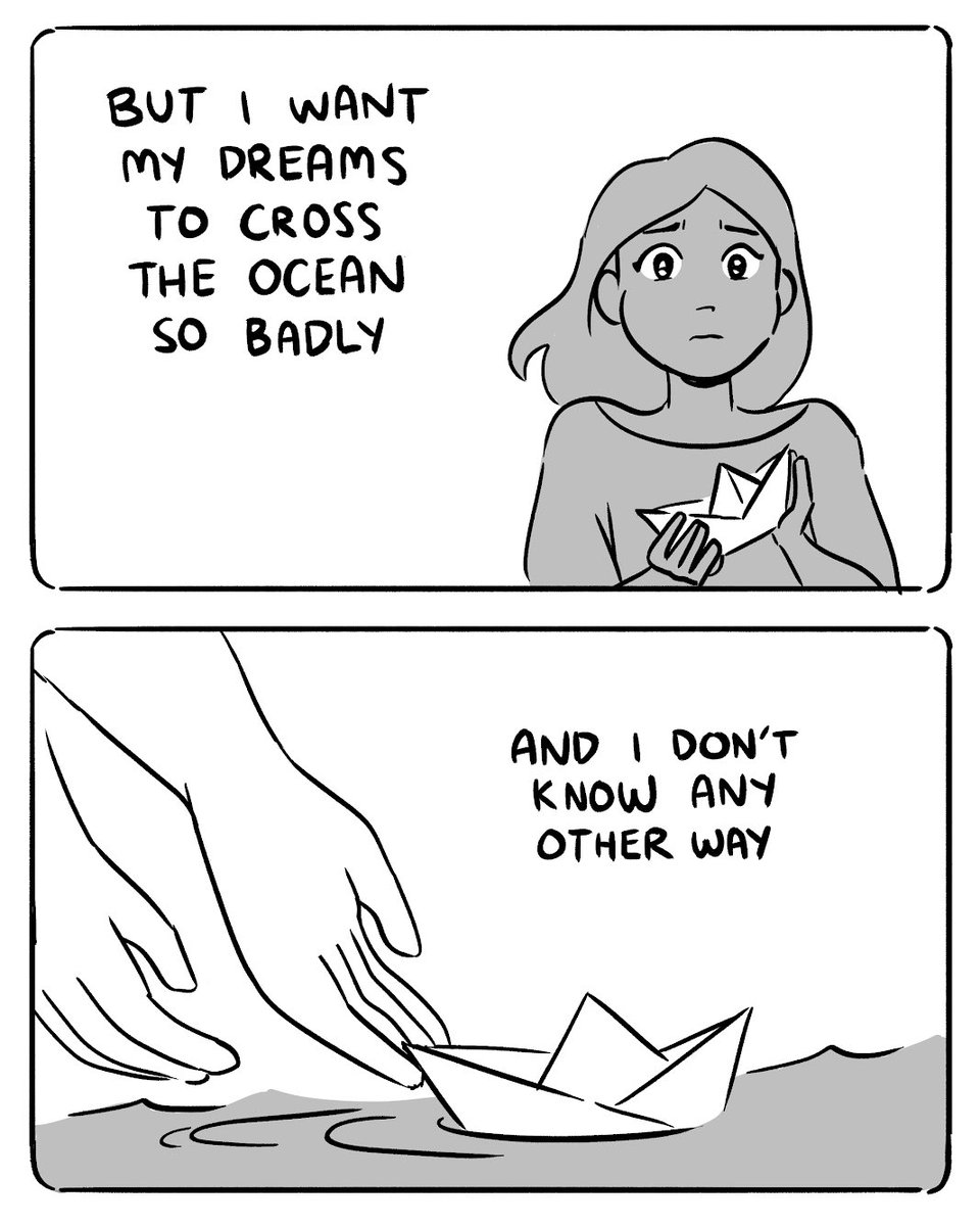 paper boats: how I feel about the difficulty of breaking into the animation industry #Animation #comics #artistsontwitter 