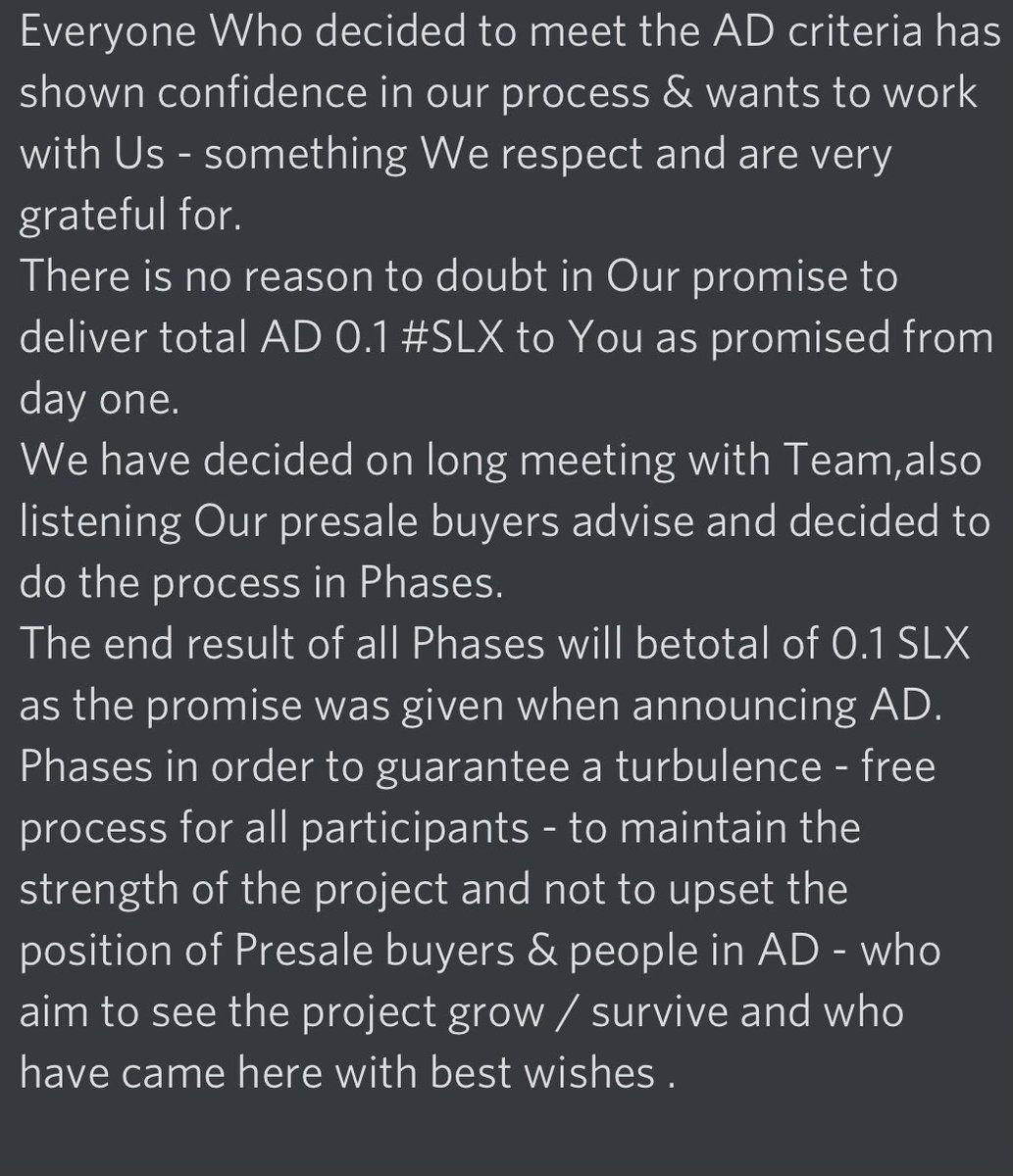 Skullaxa's tweet photo. Announcement for Airdrop (AD)

Team Skullaxa 💀

#SLX #XRPCommunity #XRPL #NFT https://t.co/fHJ5Bt2H7t
