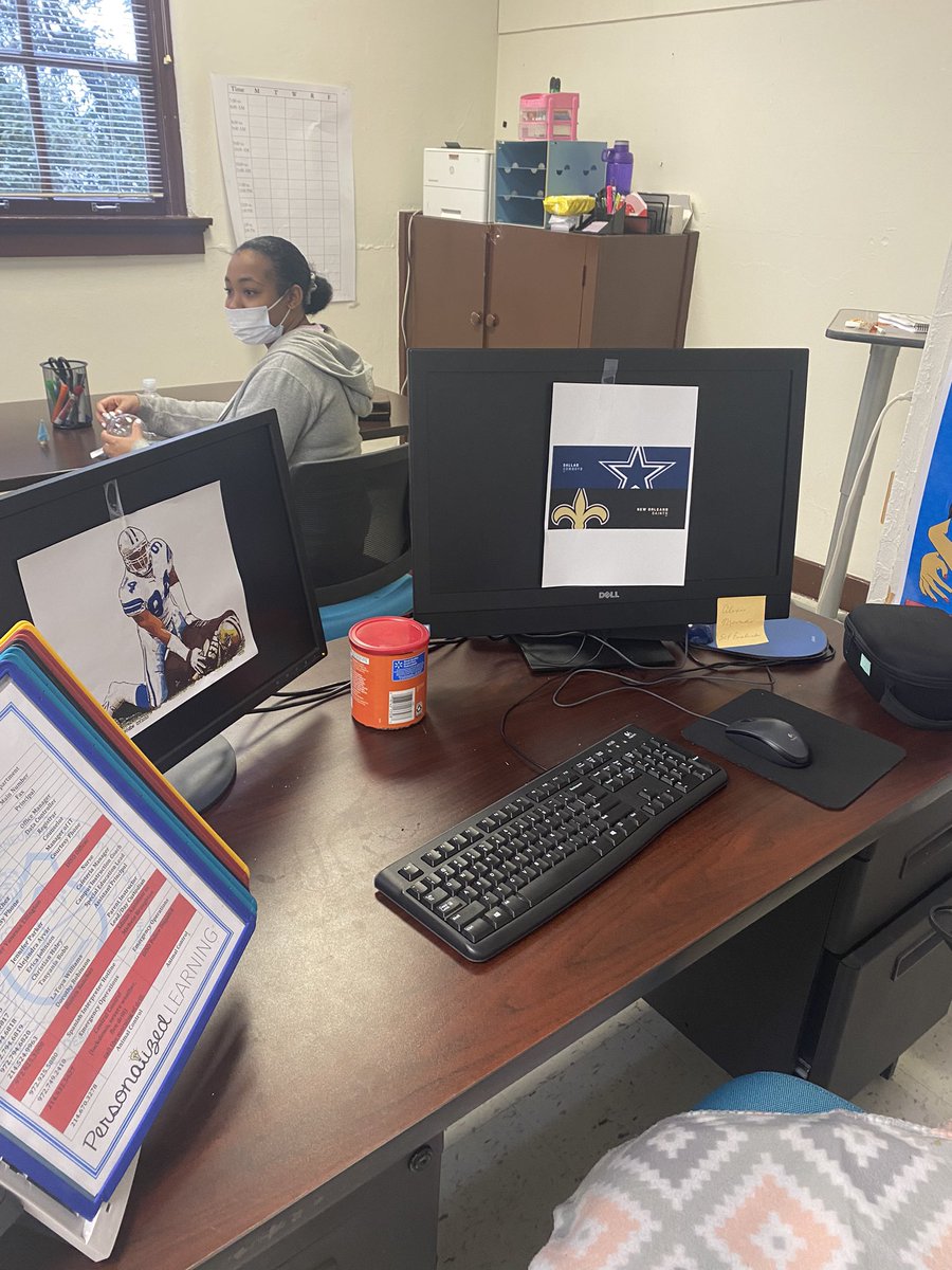 tanyania's tweet image. Culture is connections at @IDEA_at_Fannin. When you walk in your office and it has been vandalized. 😂😂😂  I found the culprit. I need a circle immediately with @Kourtlan2. #StudentCulture #Studentlife @RaymieVenable @andrewwhiteidea @Saints @dallascowboys @NFL @PersonalizeDISD