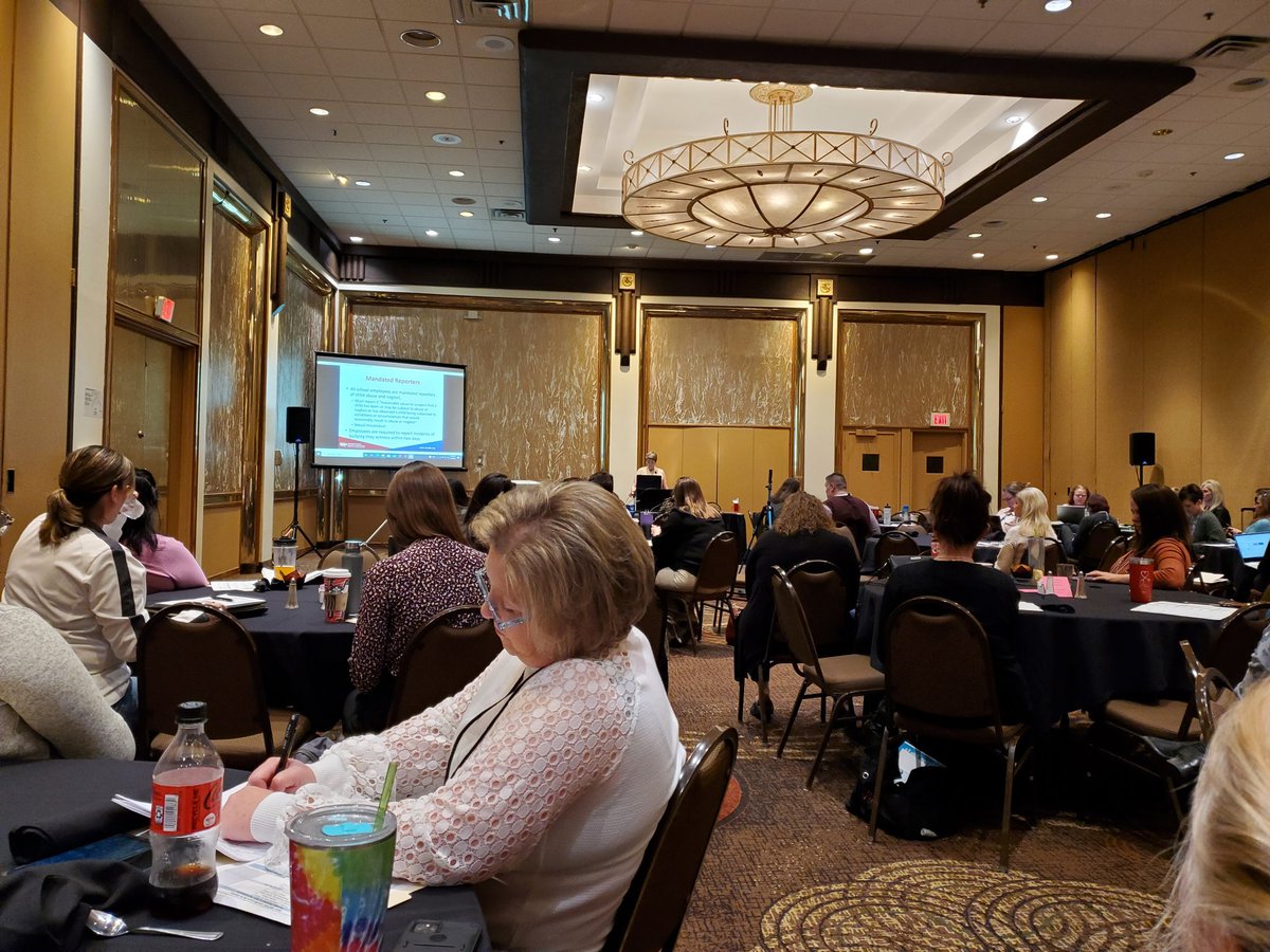BotkinNatalie's tweet photo. Always enjoy listening to Kelly Hopkins with MSBA, #keepingitreal @MCSHC1 @MOSchNurses #WSCCintoAction https://t.co/sjrtv2UPPs