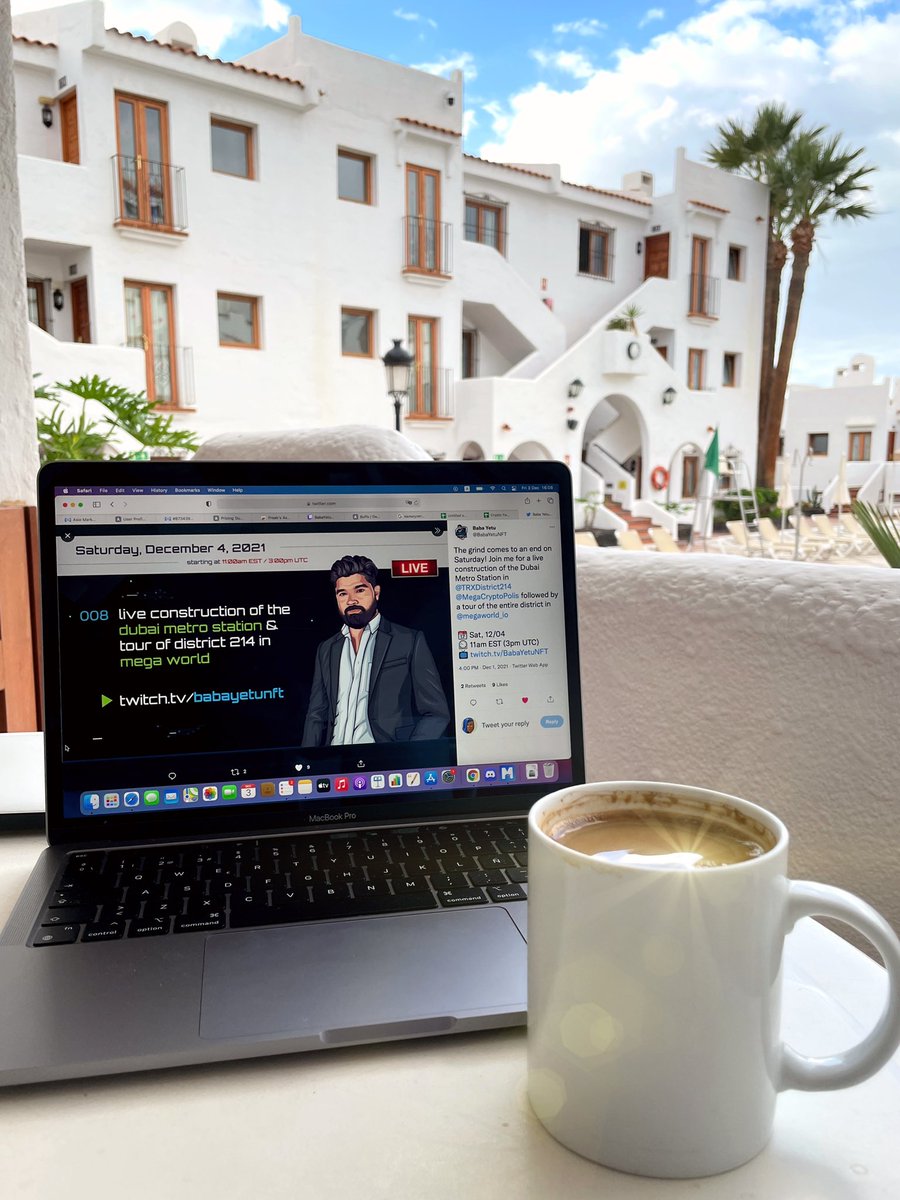 polycrpt's tweet photo. Metro Station construction in @MegaCryptoPolis @megaworld_io Dubai district already tomorrow! 🥳

Join @BabaYetuNFT twitch live stream - there is always interesting and fun! 😍
 
#Metaverse #NFTGaming #PlayToEarn https://t.co/d5IbN3jwXW