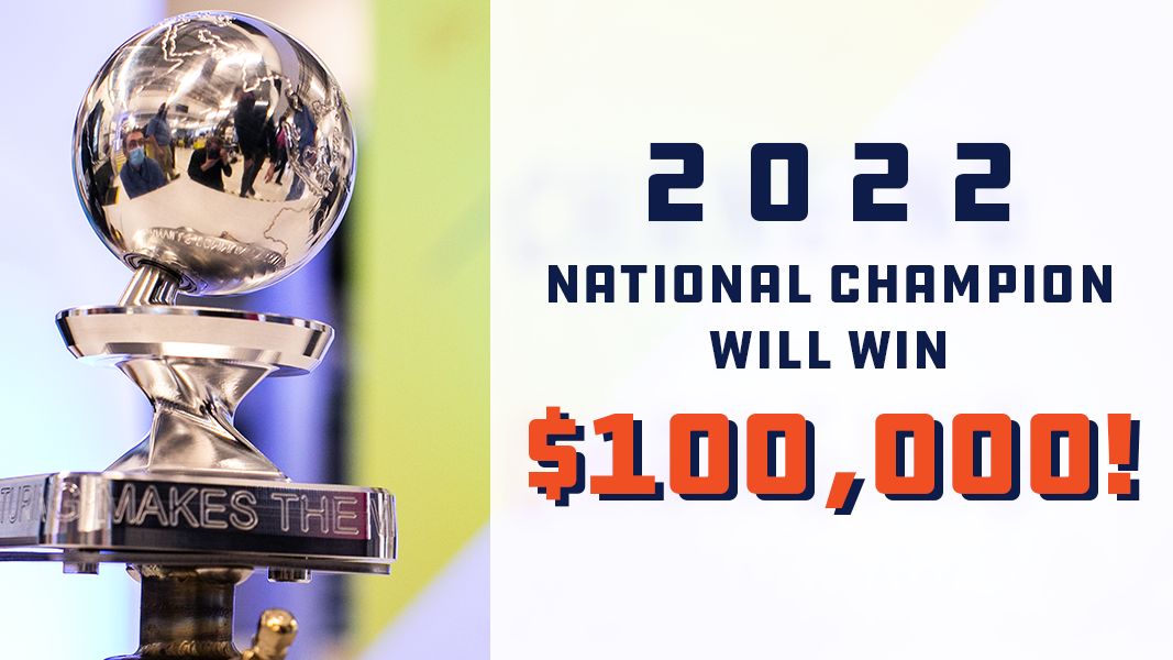ProjectMfg's tweet photo. Project MFG is awarding a $100,000 PRIZE to our 2022 Integrated Manufacturing National Champion! The 2022 Integrated Mfg Challenge is only open to 32 teams and registrations must be completed by December 15, 2021 to be eligible. Details: https://t.co/OqUwuDJLSP https://t.co/zVtIfZsEPq