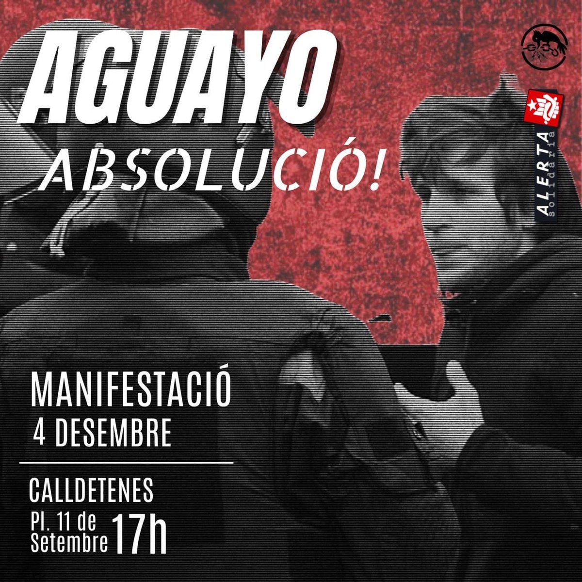 21raons's tweet photo. És una obligació política treballar braç a braç amb les represaliades que van lluitar per defensar els nostres drets socials i nacionals: absolució de totes les perseguides, retorn de les exiliades i alliberament del nostre poble. Demà totes a Calldetenes. #Aguayoabsolució https://t.co/PIAJCueU3Q