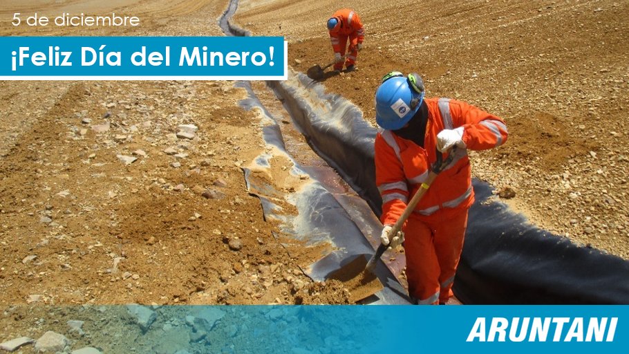 ¡Saludamos a la comunidad minera!🎉
El 5 de diciembre celebramos el #DíadelMinero, por ello, #Aruntani envía un afectuoso saludo a toda la comunidad minera, por su esfuerzo y colaboración en el desarrollo de esta #ActividadEconómica tan importante para el progreso del país.