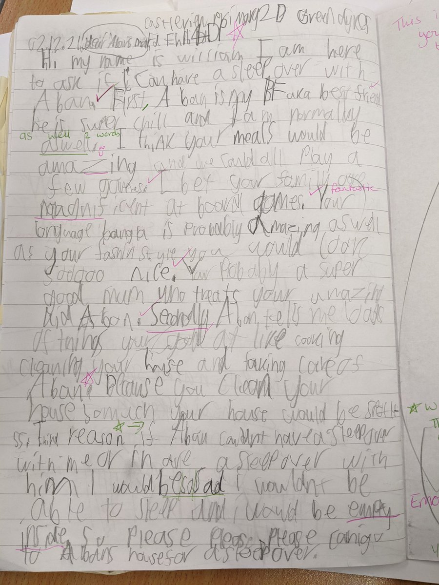 And a shout out to our star writers this week, chosen for challenging themselves and trying out the new techniques we have been learning to persuade @Castleview_PS