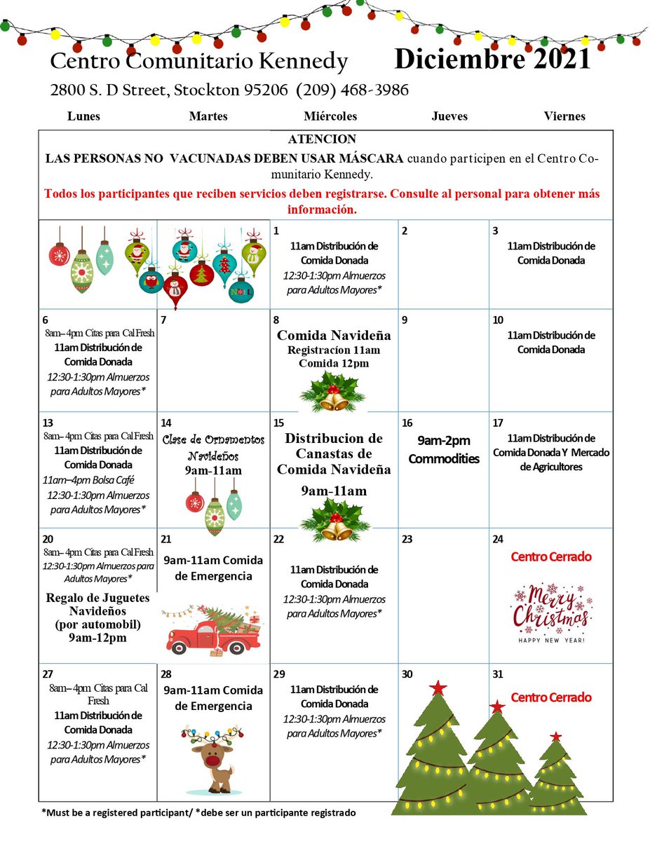211Sj's tweet image. Kennedy Community Center Food Distribution for the month of December.

Should you need additional resources please dial 2-1-1. 211 is FREE, Confidential &amp;amp; Available 24/7, in over 200 languages.

#food #hungercontrol #sjcounty #Team211 #help #resources