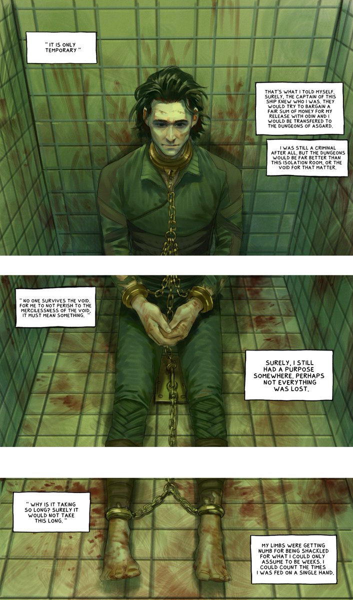 Story of a variant   1/3

cw: blood, implied torture
#Loki 